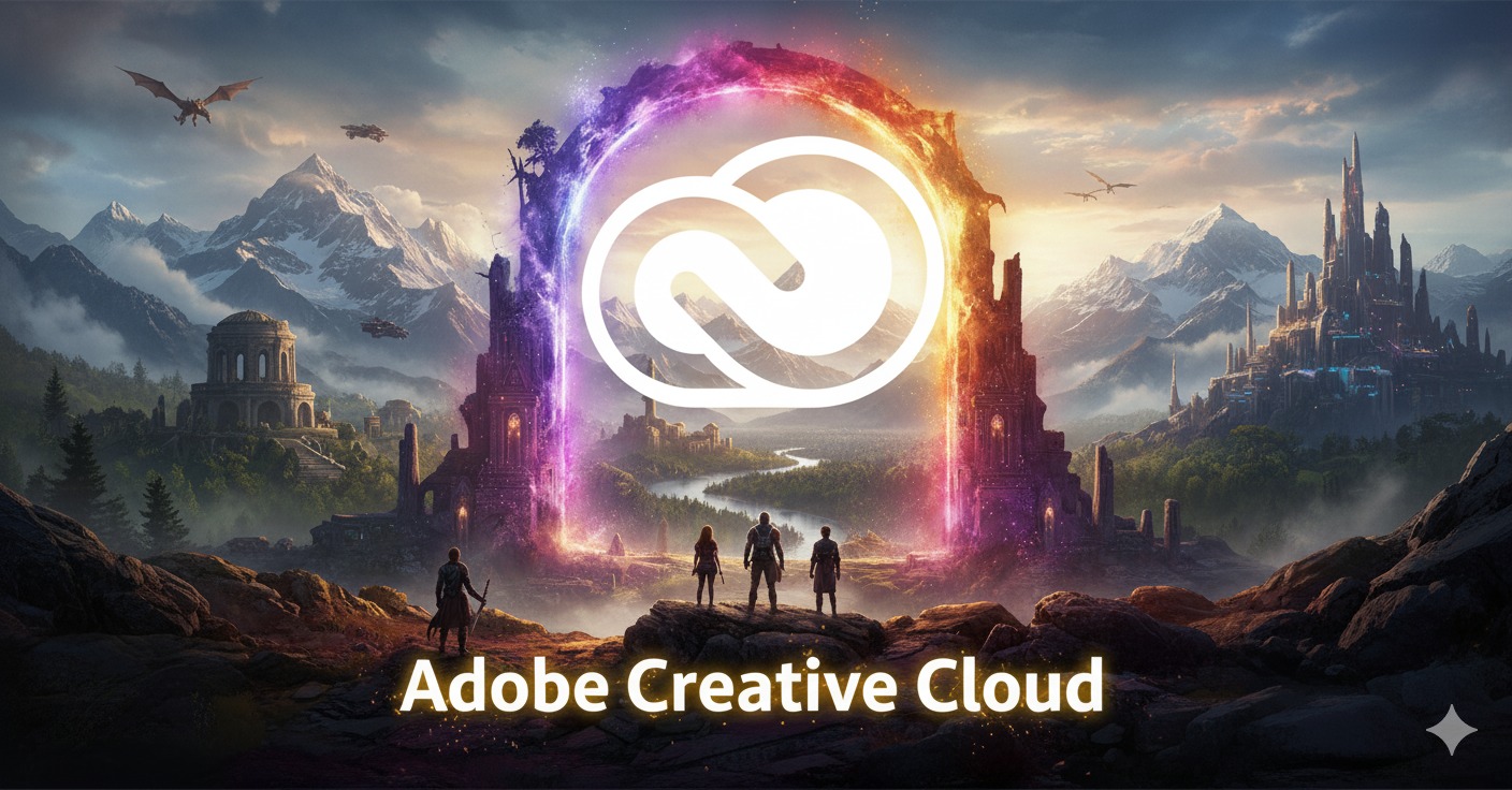 Adobe Creative Cloud with all apps subscription